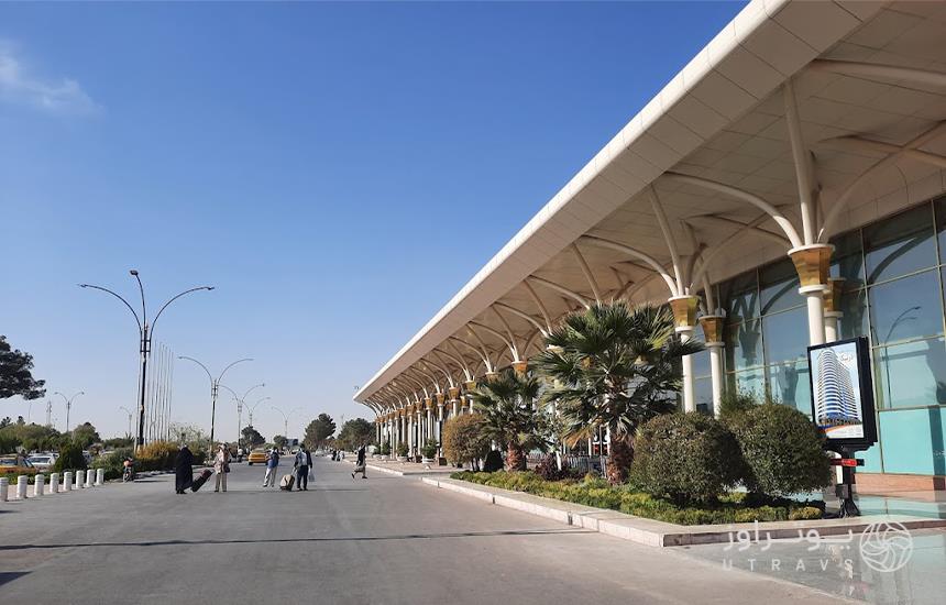 عکس ورودی فرودگاه مشهد